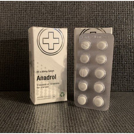 Advar Pharma - Anadrol 50mg X50 Tablets Advar Pharma - Anadrol 50mg X50 Tablets