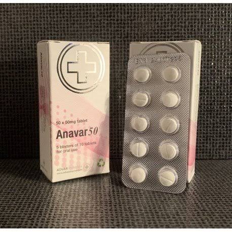 Advar Pharma – Anadrol 50mg X50 Tablets